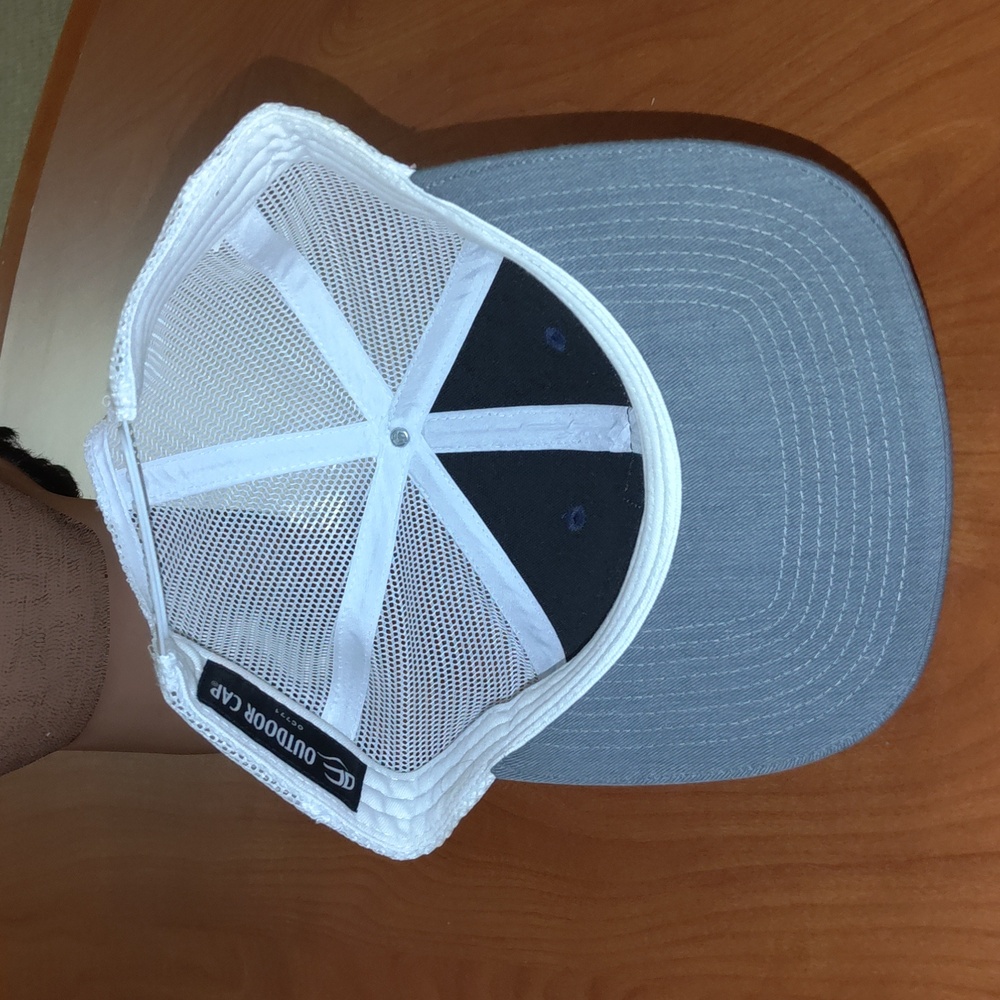 Minnesota Stitched Leather Patch Trucker Mesh Sna… - image 4